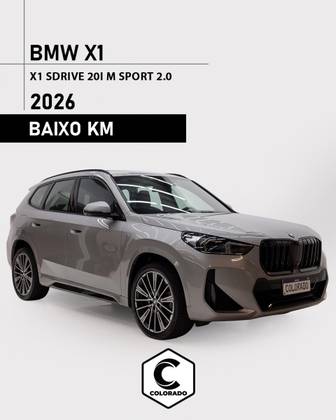 BMW X1 2.0 16V TURBO GASOLINA SDRIVE20I M SPORT STEPTRONIC